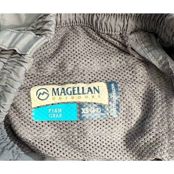 Boys Shorts Sz. 6 Magellan Khaki & Crazy 8 Plaid Two Pair Back-To-School - Picture 7 of 7